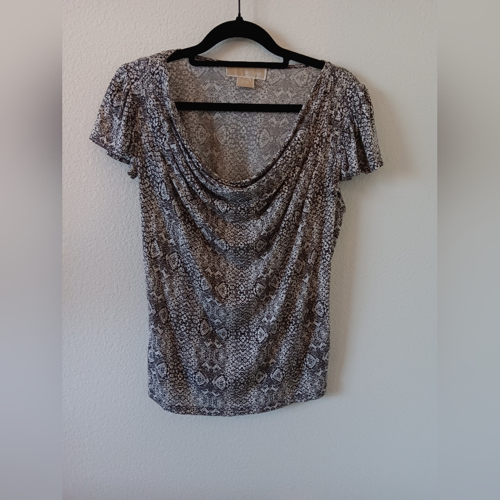 MICHAEL KORS Woman's snake print blouse